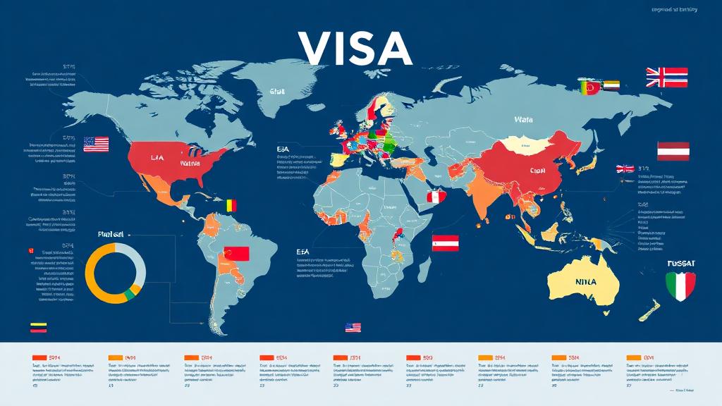 Breakdown of Visas Issued by Countries in 2024